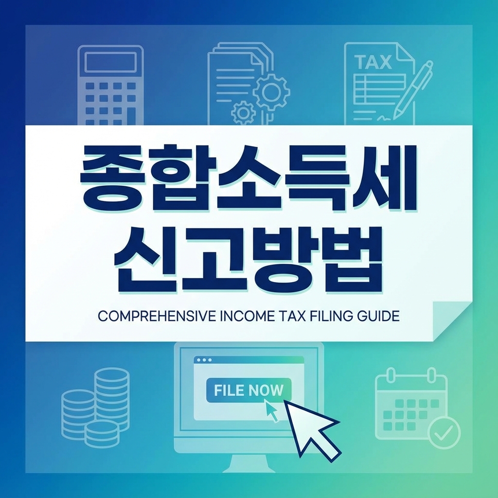 종합소득세 신고 방법 한 번에 정리
