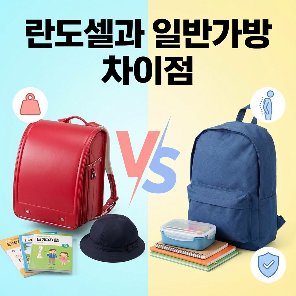 란도셀과 일반가방 차이점