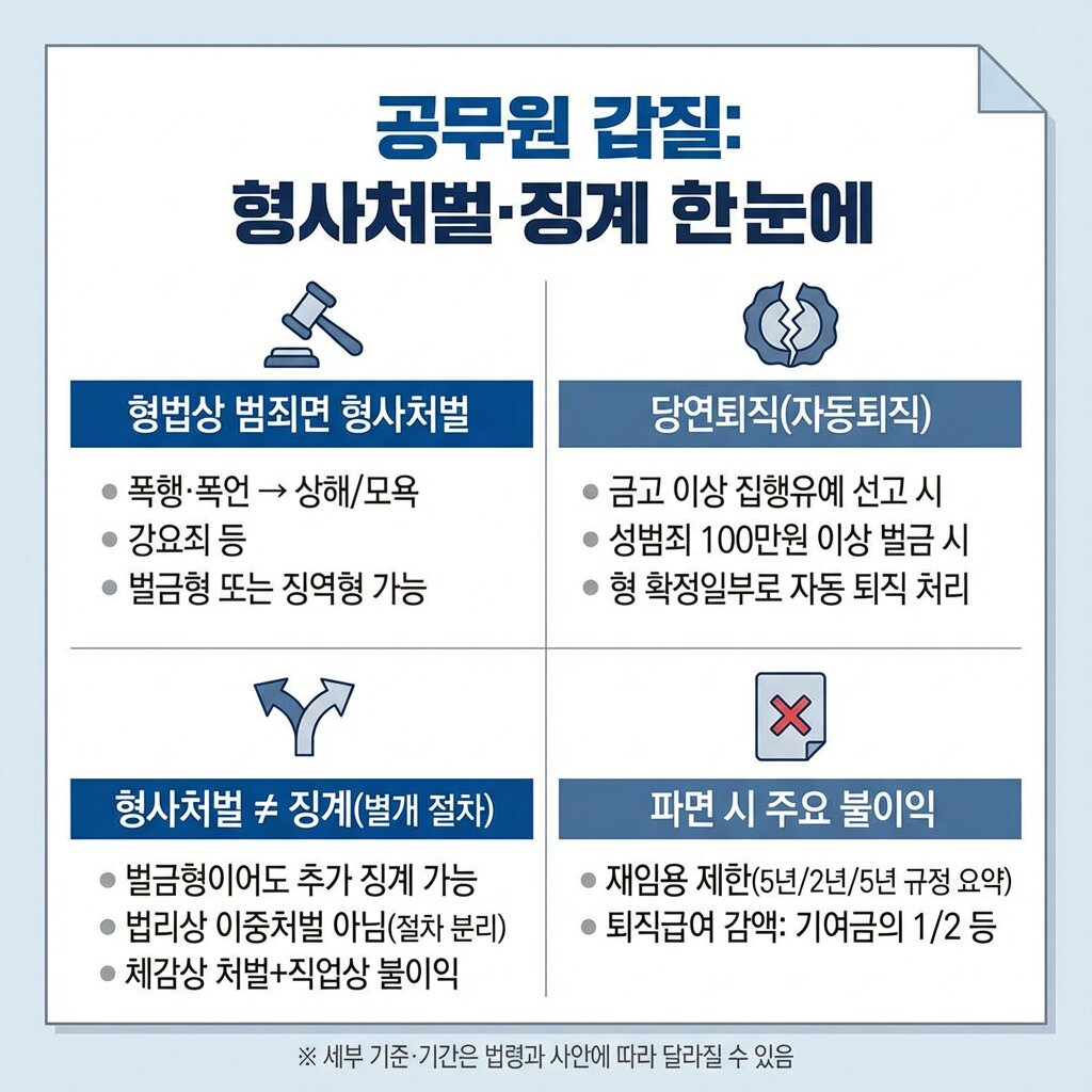 공무원 갑질 징계