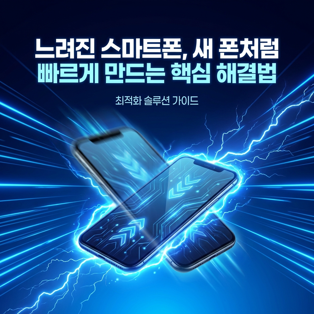 느려진 스마트폰, 새 폰처럼 빠르게 만드는 핵심 해결법