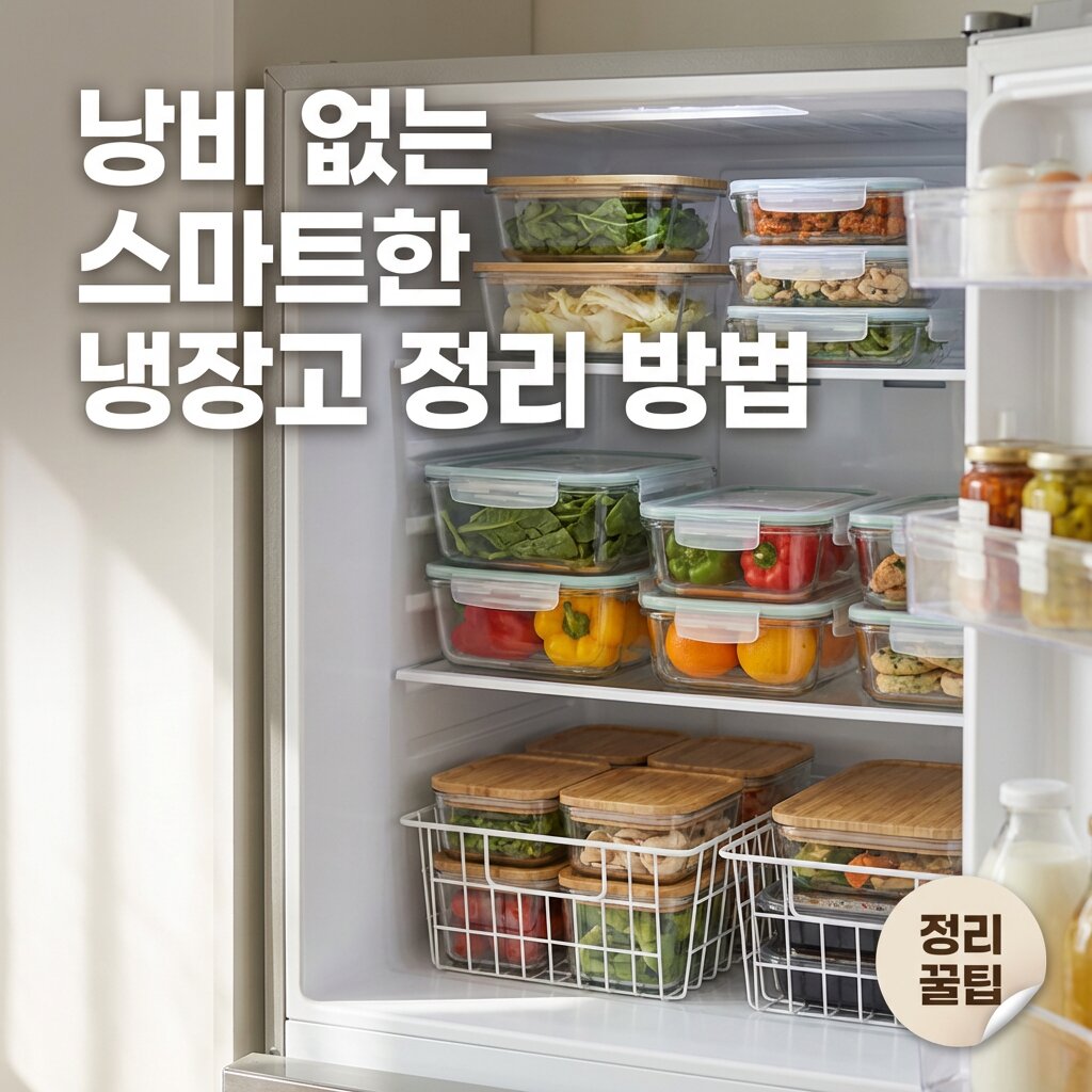 낭비 없는 스마트한 냉장고 정리 방법