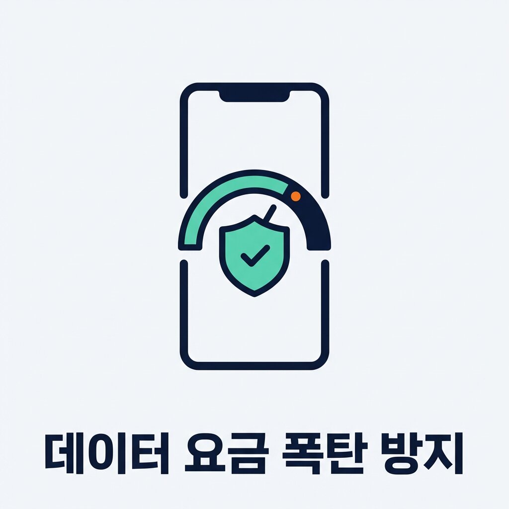 스마트폰 데이터 요금 폭탄 방지! 실전 데이터 절약 가이드