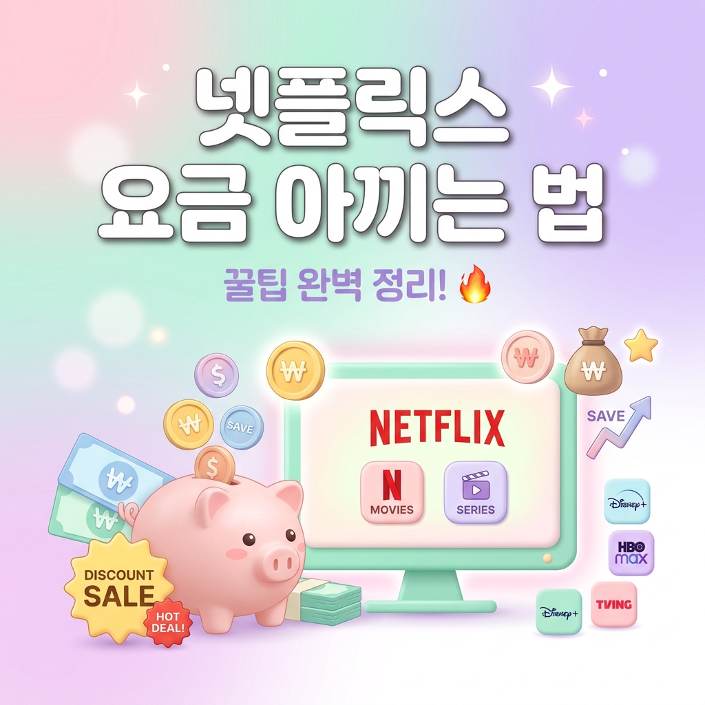 넷플릭스, 유튜브 프리미엄, 각종 앱 구독료 꼼꼼히 줄이는 방법