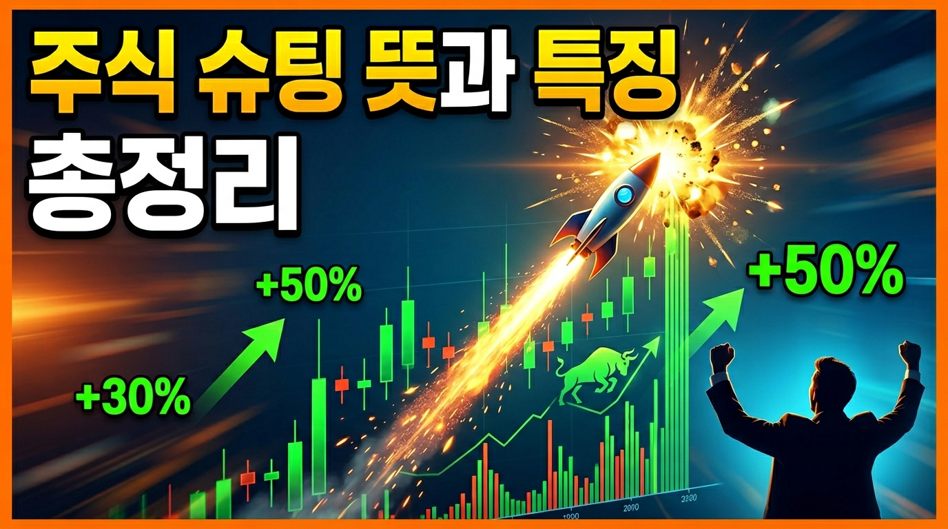 주식 슈팅 뜻과 특징 총정리! 급등 차트에서 수익 내는 실전 매매 전략