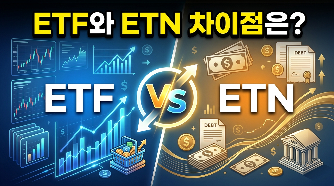 ETF와 ETN 차이 완벽 정리