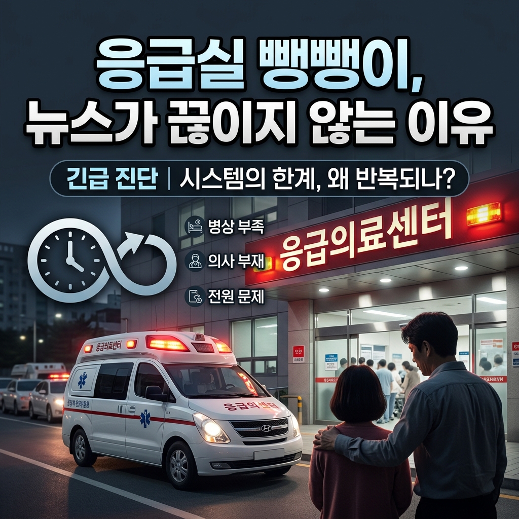 응급실 뺑뺑이, 뉴스가 끊이지 않는 이유